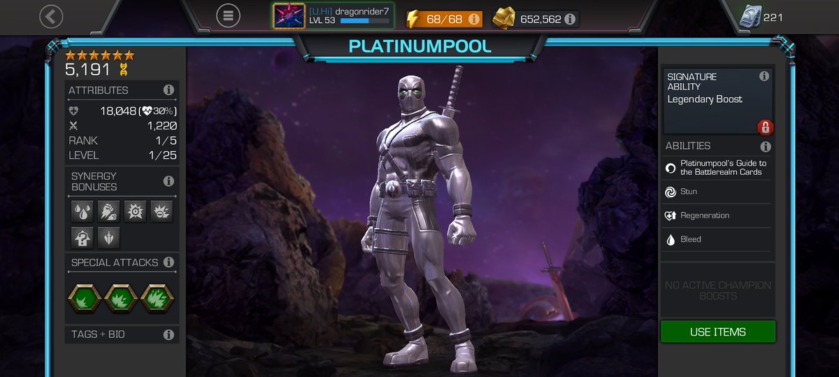 Pulled a 5 star piece - sold it for a crystal, popped that for a card selector selector - grabbed the uncollected tier selector, grabbed the last 6 star piece I needed.