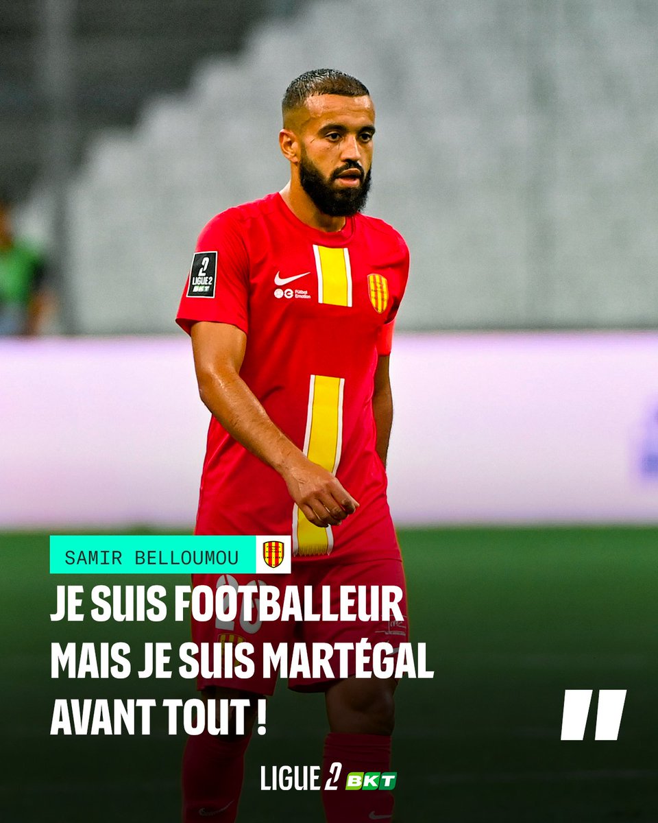Ligue2BKT's tweet photo. ©️ Capitaine du @fc_martiguesoff, où il a commencé à jouer à l’âge de 6 ans, Samir Belloumou raconte sa fierté de représenter une ville 💛 !

🤝 Les montées, les coups de main en dehors des terrains, les bonnes adresses… Entretien 🗨️ ➡️ https://t.co/0szUAWd8hg https://t.co/uK9SYIh89X