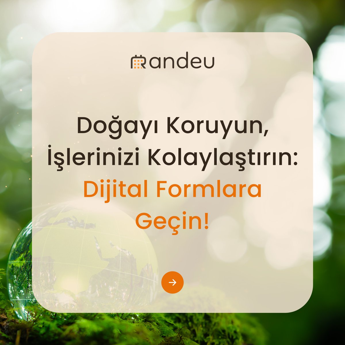 randeu_crm's tweet photo. 📱💻 Dijital dönüşümle işletmenizi modernleştirin!

Randeu’nun dijital formlar özelliğiyle kağıt yükünden kurtulun, işlemleri hızlandırın ve müşterilerinize daha kaliteli bir hizmet sunun. 🌍🌱 Hem işlerinizi kolaylaştırın hem de çevreye katkı sağlayarak geleceği koruyun. https://t.co/LX32fp7gxo