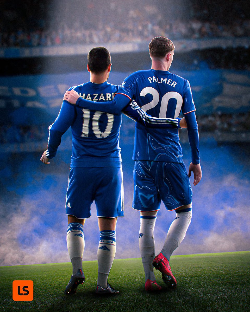 ThaneBlues's tweet photo. Eden Hazard × Cole Palmer https://t.co/Py85MX73uR