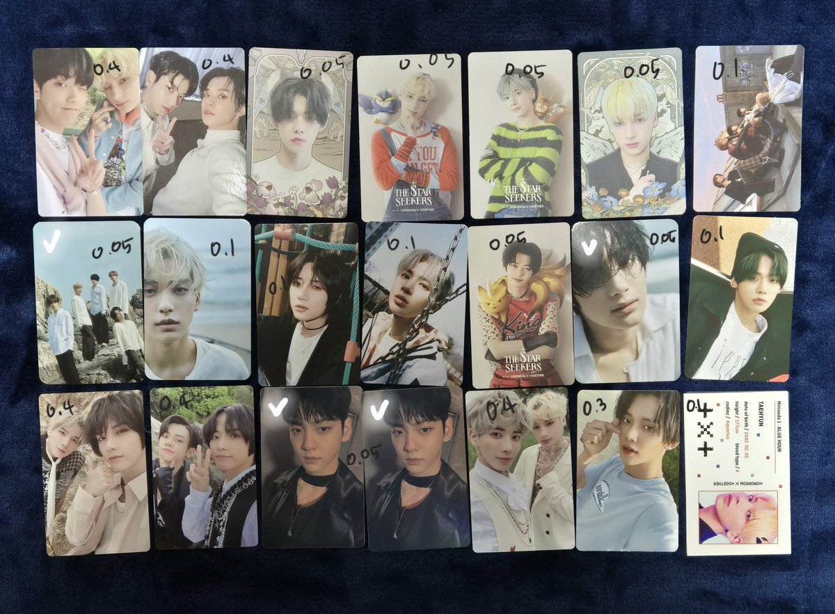 txt_1160's tweet photo. #rt 이벤트
아래 포카 다 팔리면 추첨 1분 덕자금 1.0 드려요!
투바투 포카 양도합니다~
 ✔️표시는 하자

투바투 txt 수빈 연준 범규 태현 휴닝카이 앨포 앨범 미공포 럭드 룰러바이 프리즈 파오이 프리폴 템테이션 매직 스타 메모리즈 미니포카 포토북 시그 미드썸머 응원봉 럽식 엠투유 하이브 sell https://t.co/NuZO2Bk8Dj