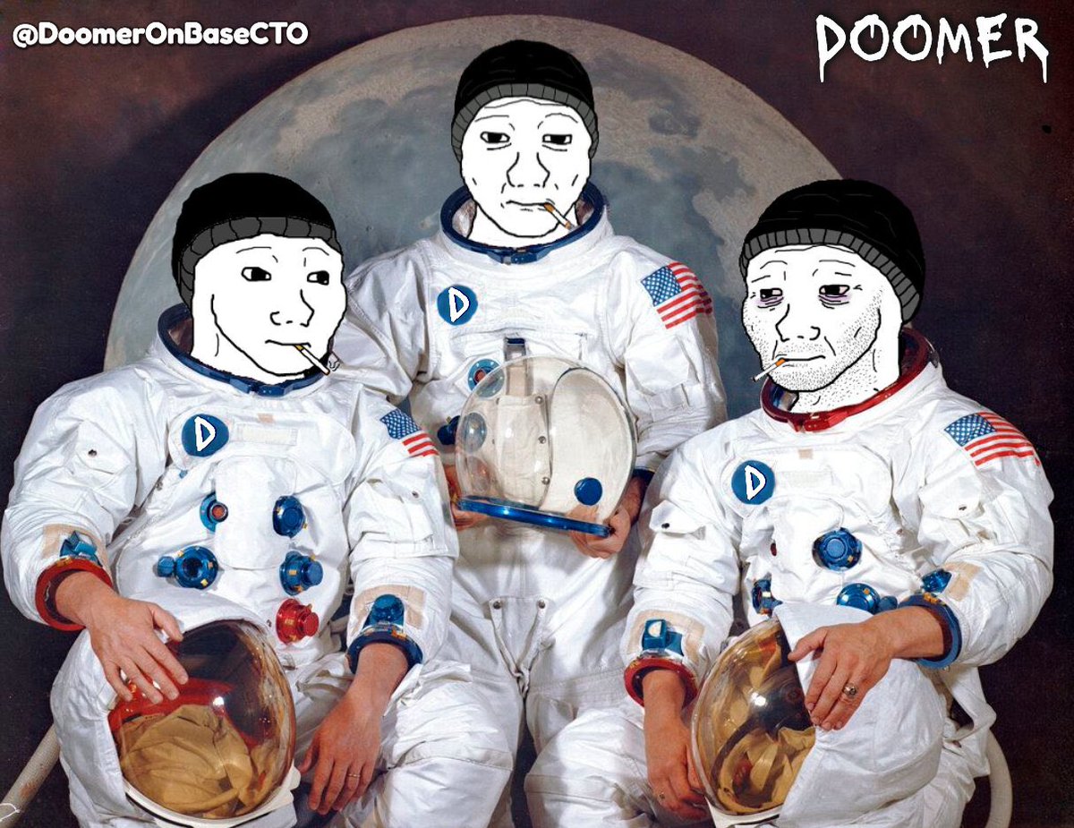 $DOOMER on <a href="/base/">Base</a> - where gloom turns to gold.

✅ 8+ months old
✅ Strong and engaging community
✅ Survived multiple -70% pullbacks
✅ OG meme
✅ One of the most relatable projects on crypto
✅ Supported multiple IRL networking events 

Feel the doom 🚬
