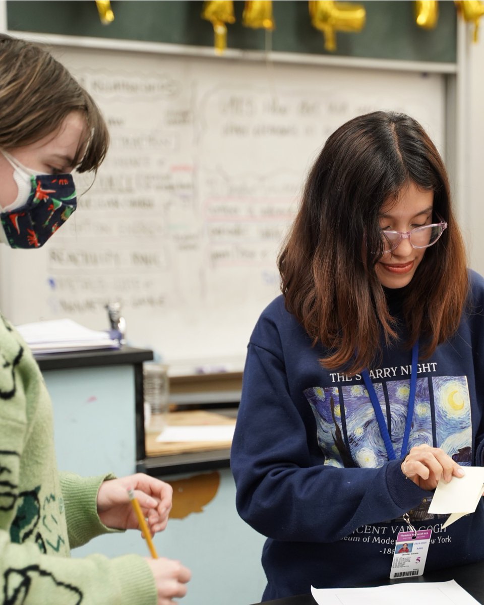 This year, we’ll be visiting VJ classrooms across the country and sharing the brilliant work of young people who are engaged in our program.

Enjoy these stills from our first stop in Chicago. This was a special visit because the young people facilitated the whole class!