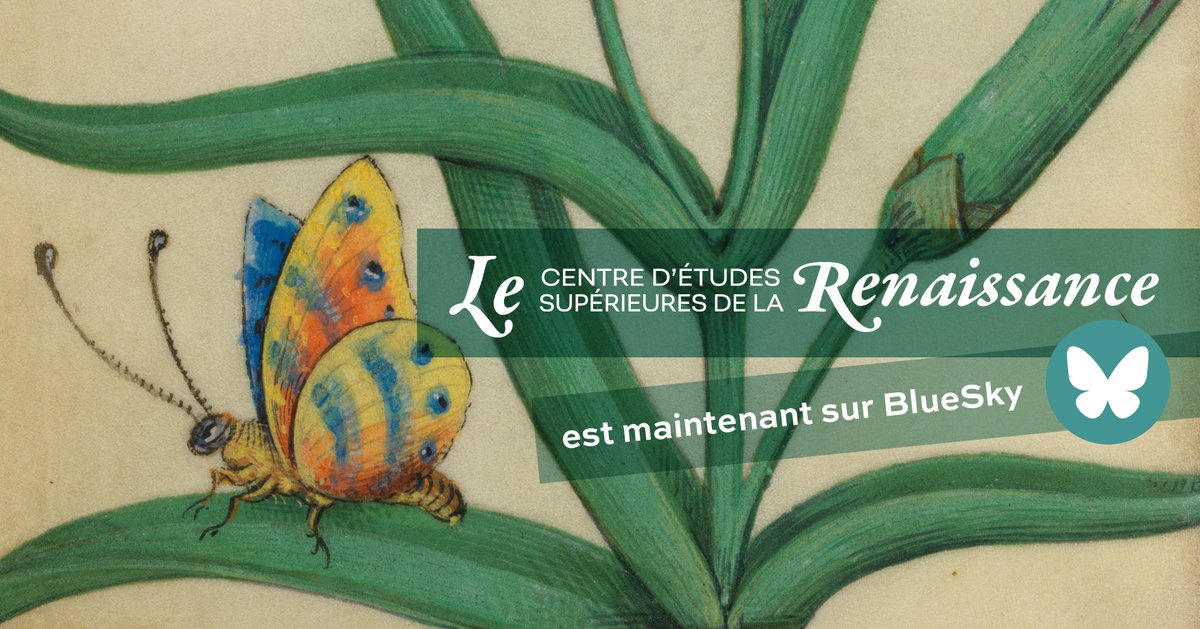 CESR_Tours's tweet photo. Le Centre d'études supérieures de la Renaissance est sur #BlueSky !

➡️Retrouvez-y toutes les #actualités du laboratoire et de l'unité de formation : https://t.co/ik2HtUqz34

🔗Suivez-nous également sur https://t.co/zM1em3eMRo et sur les sites de l'#UFR de Tours et de l'#UMR 7323 https://t.co/gwRWiZZOxC