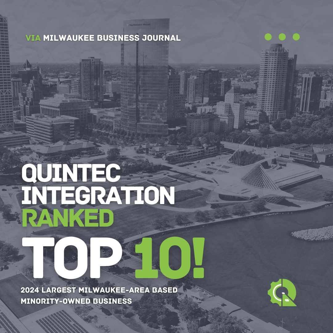 QuintecConveyor's tweet photo. We are honored to be recognized by the @MKEBizJournal in the top 10 of their 2024 Largest Milwaukee-area Minority-Owned Businesses list! This achievement reflects our incredible team's hard work and dedication and the support of our valued partners and clients.

#MinorityOwned https://t.co/vHfWQLfaRc