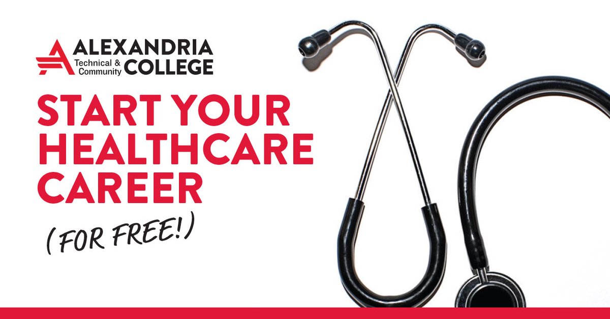 The last free Nursing Assistant training info session is TODAY at 4 PM! Our Next Generation Nursing Assistant program is your gateway to a rewarding healthcare career. Learn about training eligibility, employment expectations, and how to enroll here alextech.edu/freecna!