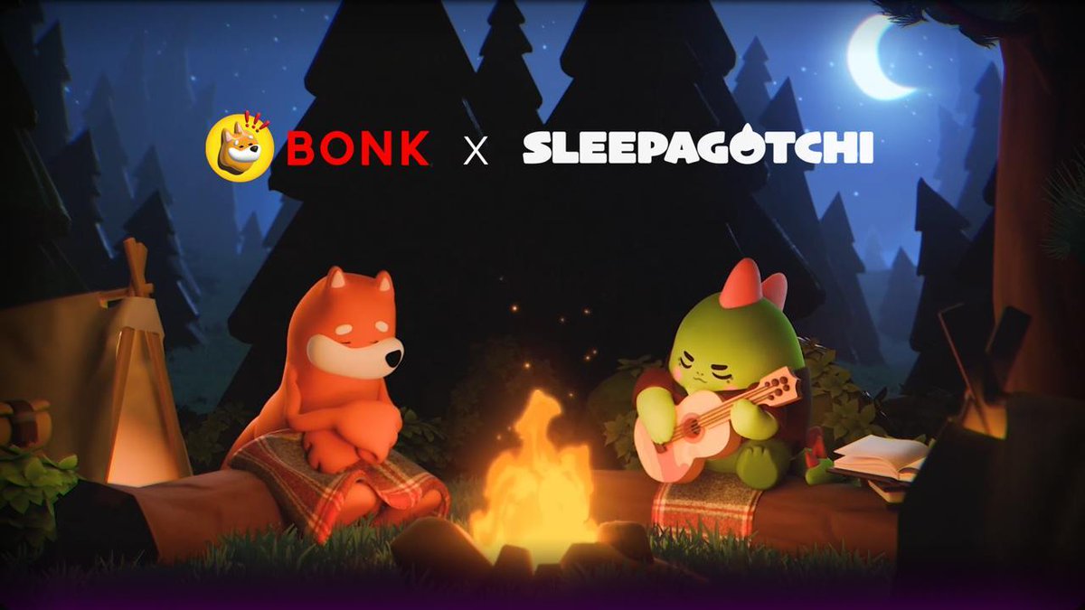 Sleepagotchi x BONK Collaboration

BONK is now in Sleepagotchi❗️❗️❗️
You can claim a unique class, powerful Bonk card in the Sleepagotchi LITE bot on Telegram by holding at least 1,000+ $BONK in your wallet.

✨This special card works in all constellations and gives you a major