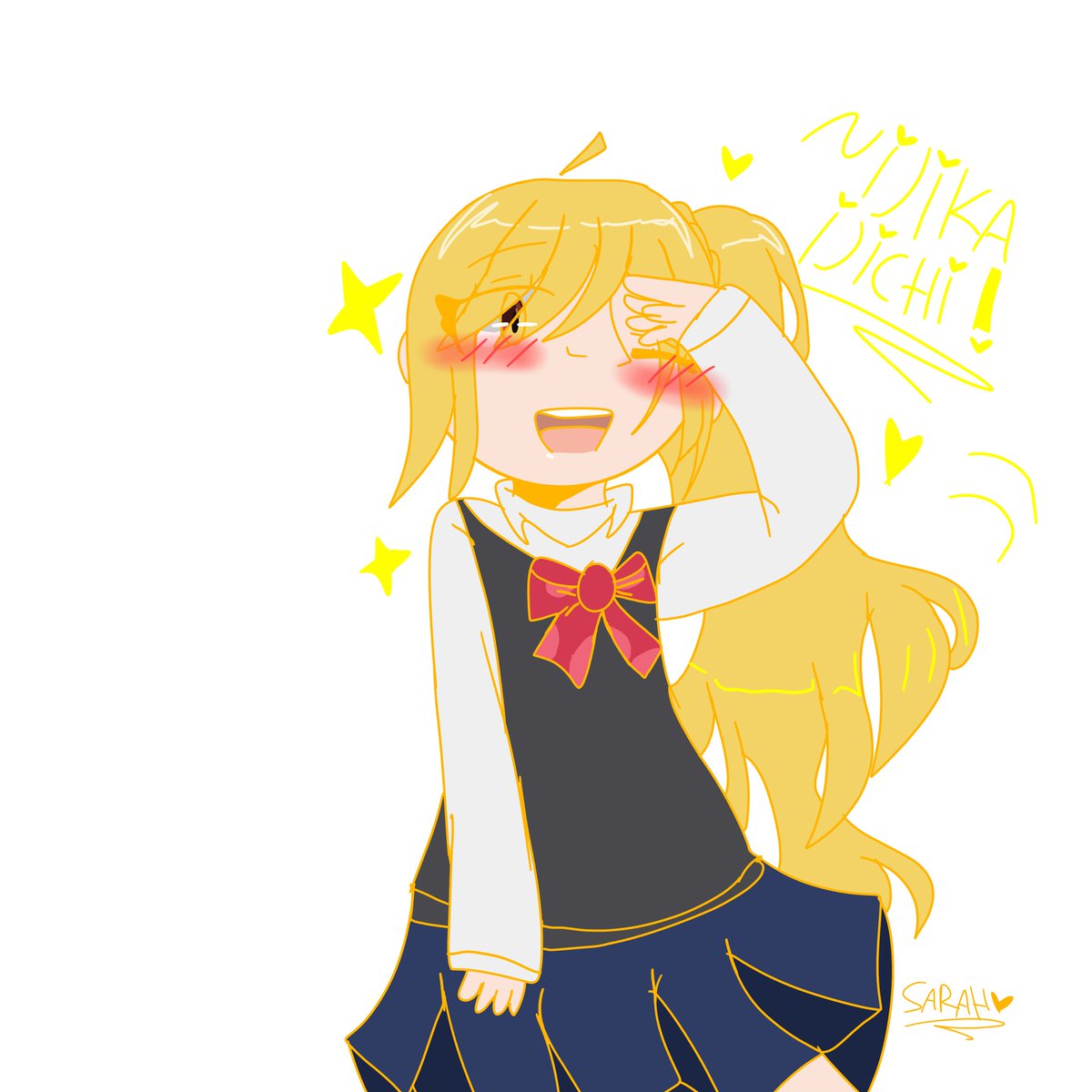 CrownslayerB's tweet photo. Nijika Ijichi 💛 #nijikaijichi #bocchitherock #nijika #yellow https://t.co/cWTH1l7Q3V