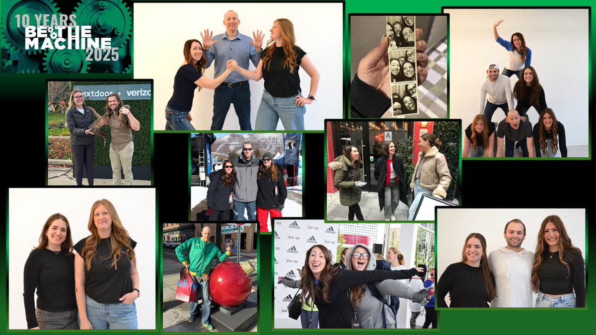 BeTheMachineNYC's tweet image. TEN for TUESDAY ... 10 pix as we celebrate 10 years in #eventlife this week