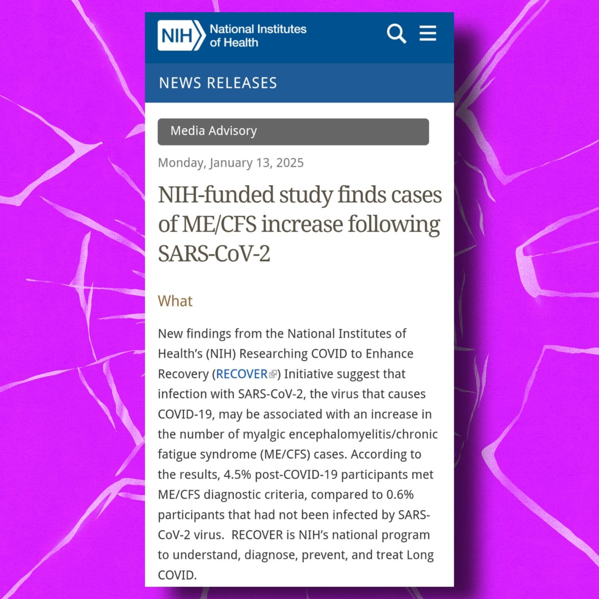 apresj20's tweet image. 🔬Nouvelle étude soutenue par le @NIHRresearch : malaise post-effort #MPE, intolérance orthostatique et troubles cognitifs sont les symptômes les plus fréquents de #EMsfc signalés chez les participants post-Covid

👉30 à 50 % des patients #CovidLong répondent aux critères d'#EM