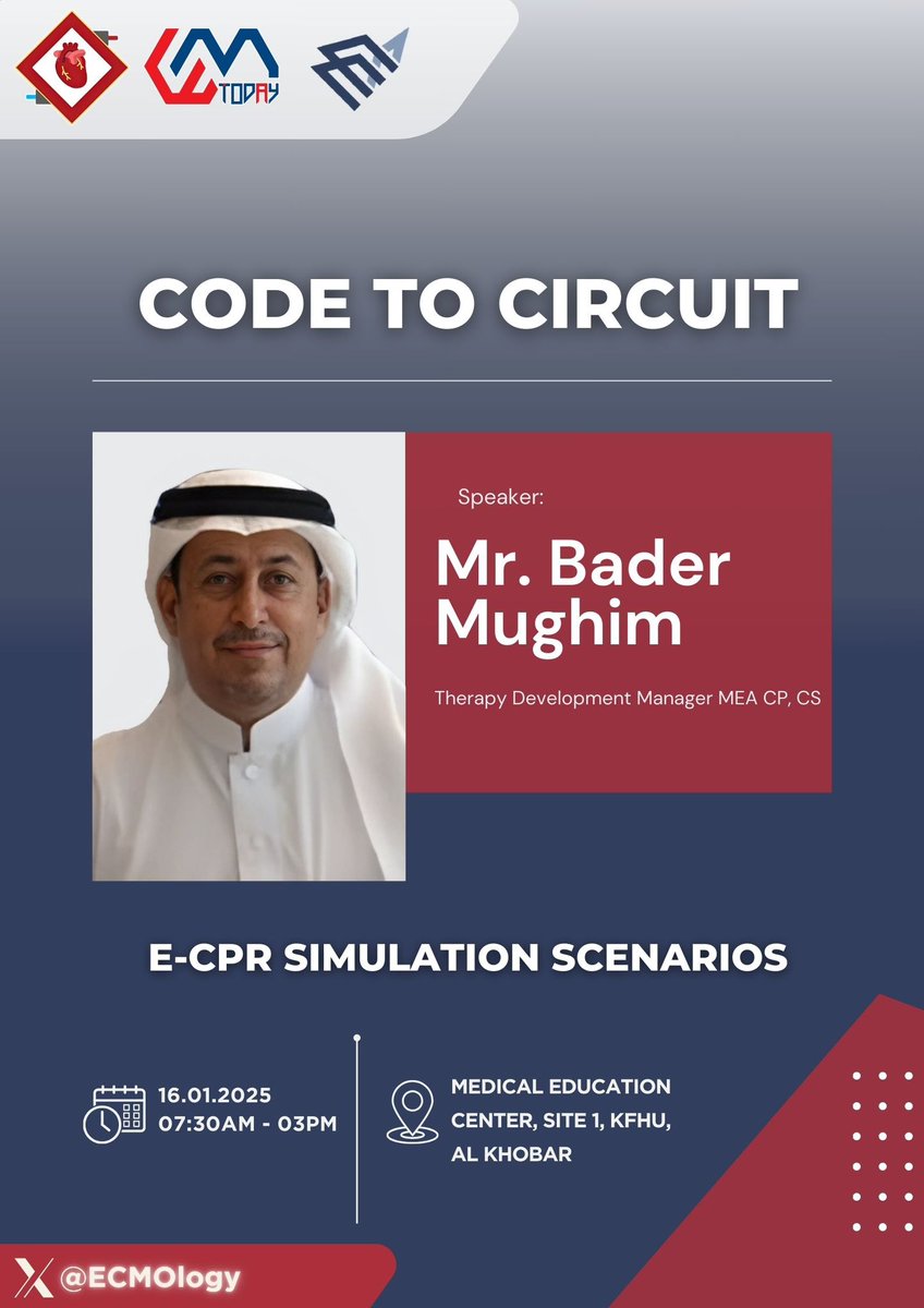 Dive into Real-Life Situations with Mr. Bader Mughim as he leads an interactive session on E-CPR Simulation Scenarios!🚨