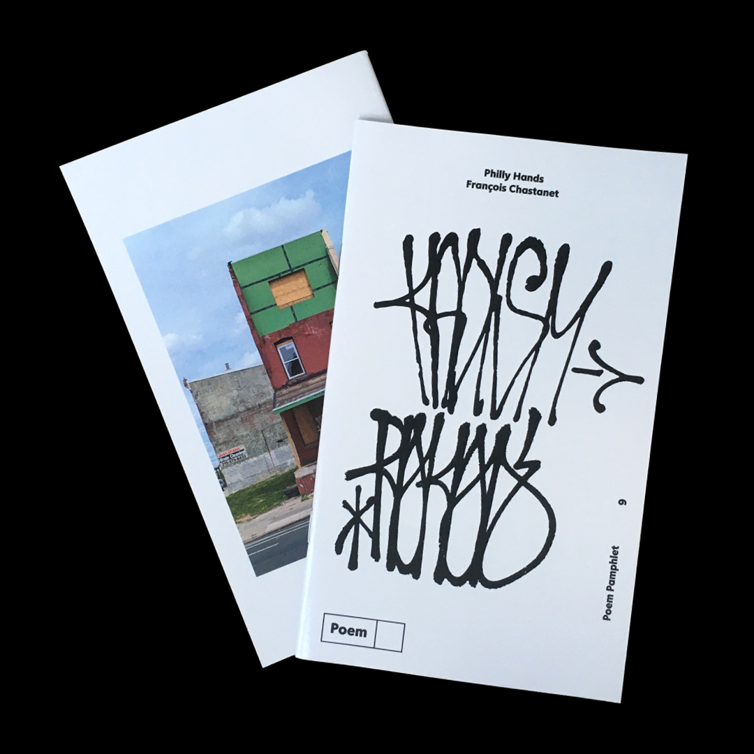 Poem (@poem_editions) on Twitter photo New pamphlet: Philly Hands by <a href="/f_chastanet/">François Chastanet</a>
A concise but in-depth survey description of Philadelphian street penmanship written and photographed by François Chastanet.
poem-editions.com/products/phill… New pamphlet: Philly Hands by <a href="/f_chastanet/">François Chastanet</a>
A concise but in-depth survey description of Philadelphian street penmanship written and photographed by François Chastanet.
poem-editions.com/products/phill…