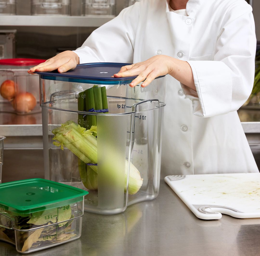 ajstuartbelfast's tweet image. Store smarter with Cambro containers 🥗✨ Perfect for keeping ingredients fresh, organized, and ready to go in any kitchen! #Cambro #KitchenEssentials #FreshnessFirst