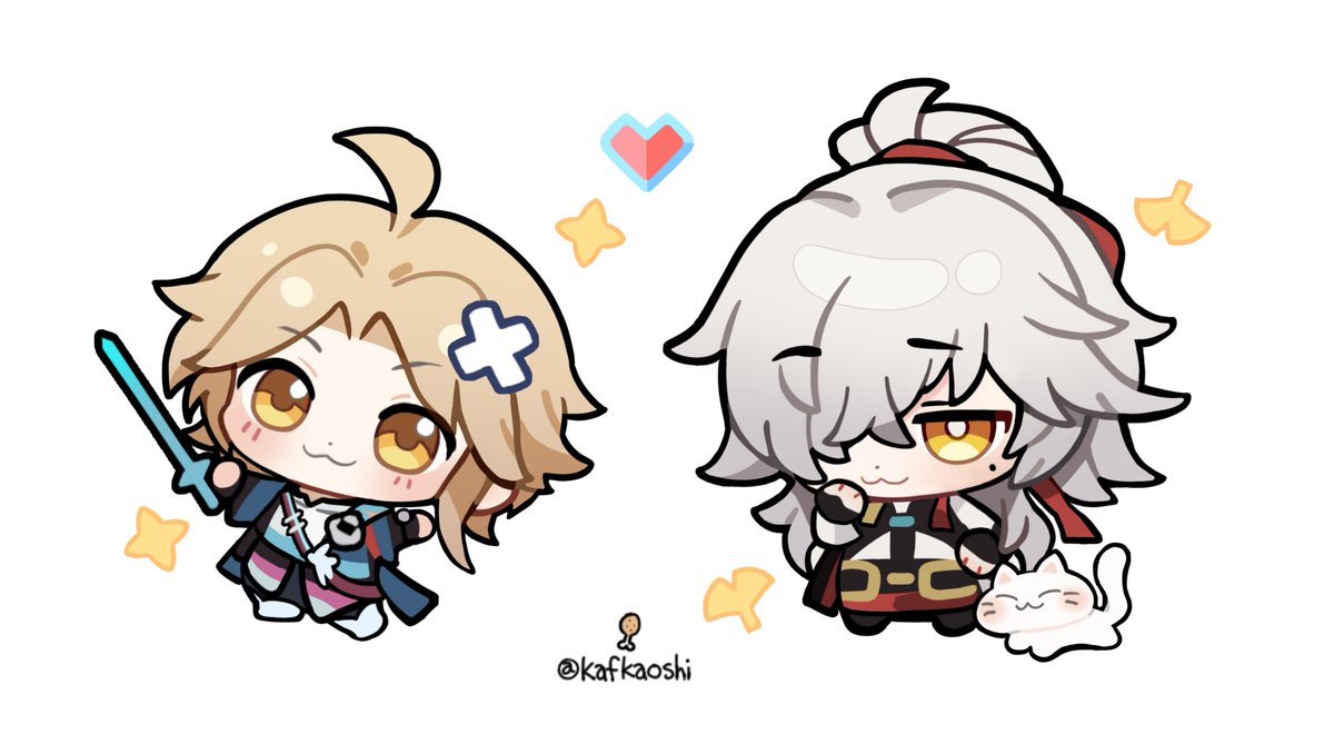 kafkaoshi's tweet photo. 연경핑 ,경원핑
#스타레일 #HonkaiStarRail #崩壊スターレイル #연경 #Yanqing #彦卿 #jingyuan #경원 #景元 https://t.co/baPFF1wIqO