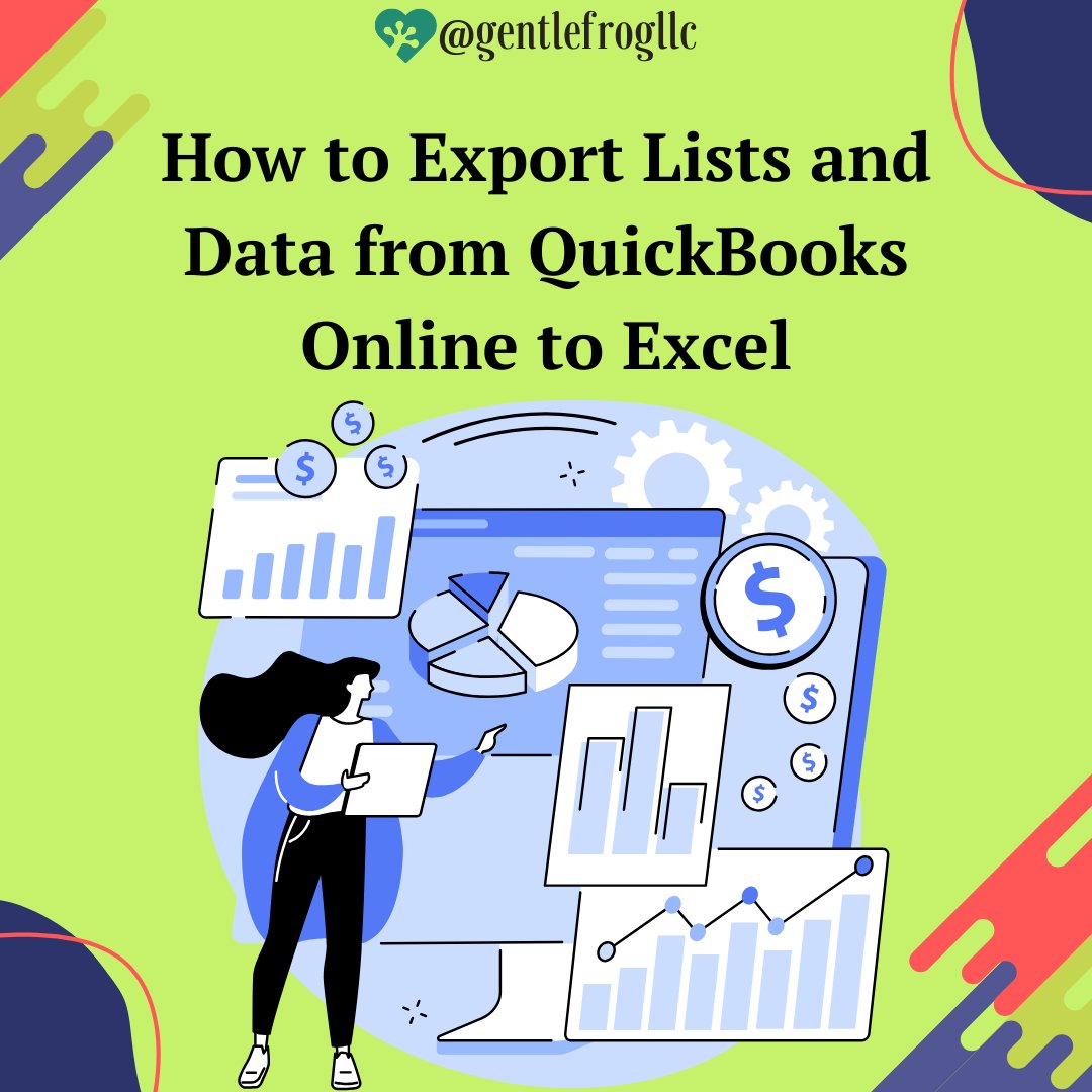 Exporting data from QuickBooks Online to Excel? I’ll show you how to easily export customer/vendor lists, reports, and your Chart of Accounts. Simplify your workflow and make the most of your QuickBooks data. Watch the full guide now! 
 📹  youtu.be/sA6FJIirw5s