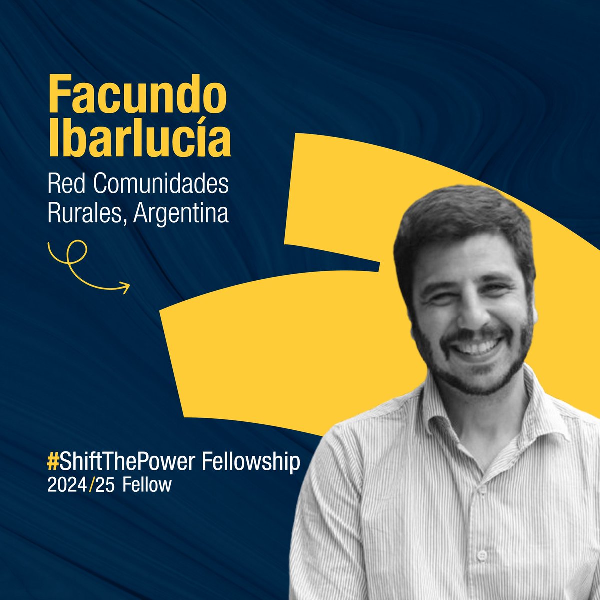 ShiftThePower_'s tweet image. Meet Facundo: A visionary leader, always full of 🌞energy & driving sustainable change in rural Argentina. 🌾As Director of the Rural Communities Projects Bank, Facundo uses local co-design to empower communities. His work fosters resilience & knowledge-sharing. #ShiftThePower