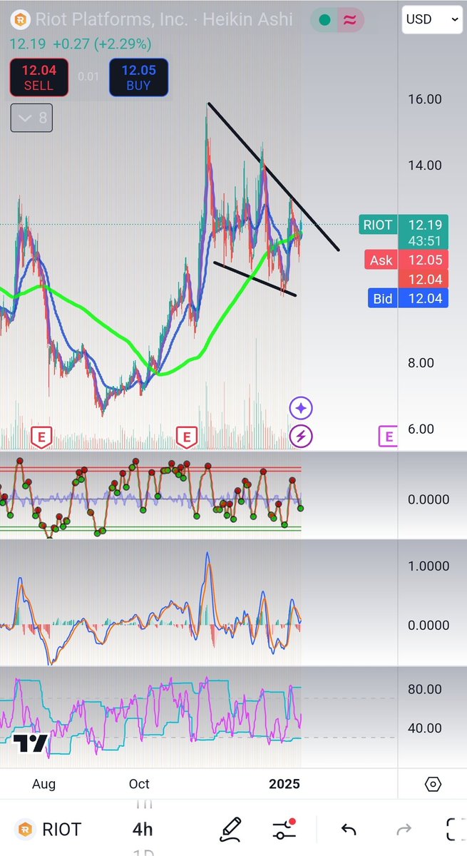 EliteGainzTrade's tweet image. $RIOT not yet ... #BTC #Bitc