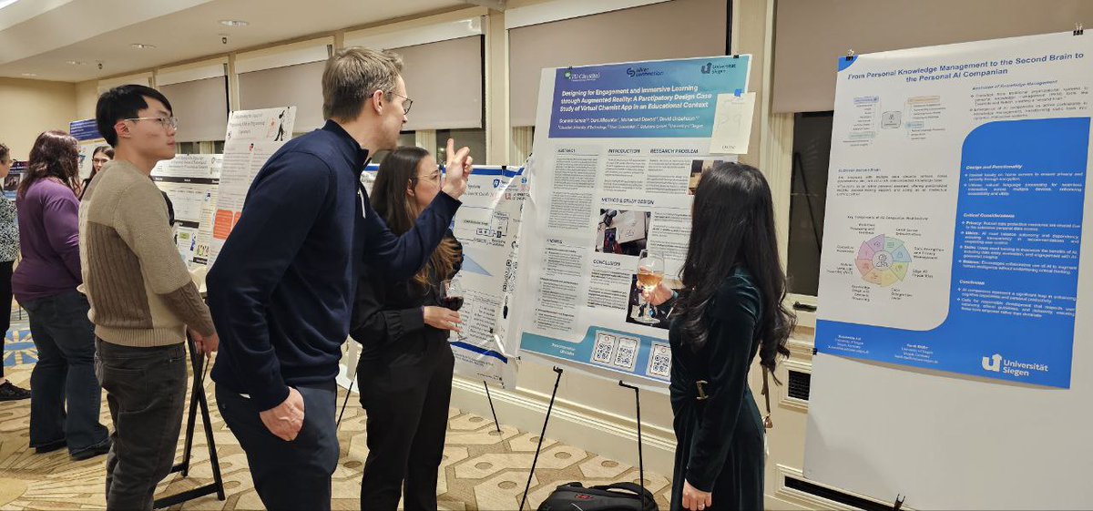 We had an inspiring, insightful, and even hilarious panel on “New Opportunities, Risks, and Harm of Generative AI for Fostering Safe Online Communities” at #Group2025. 🌟 The conversation continued with lively discussions during the poster reception. Great energy and ideas!#ACM