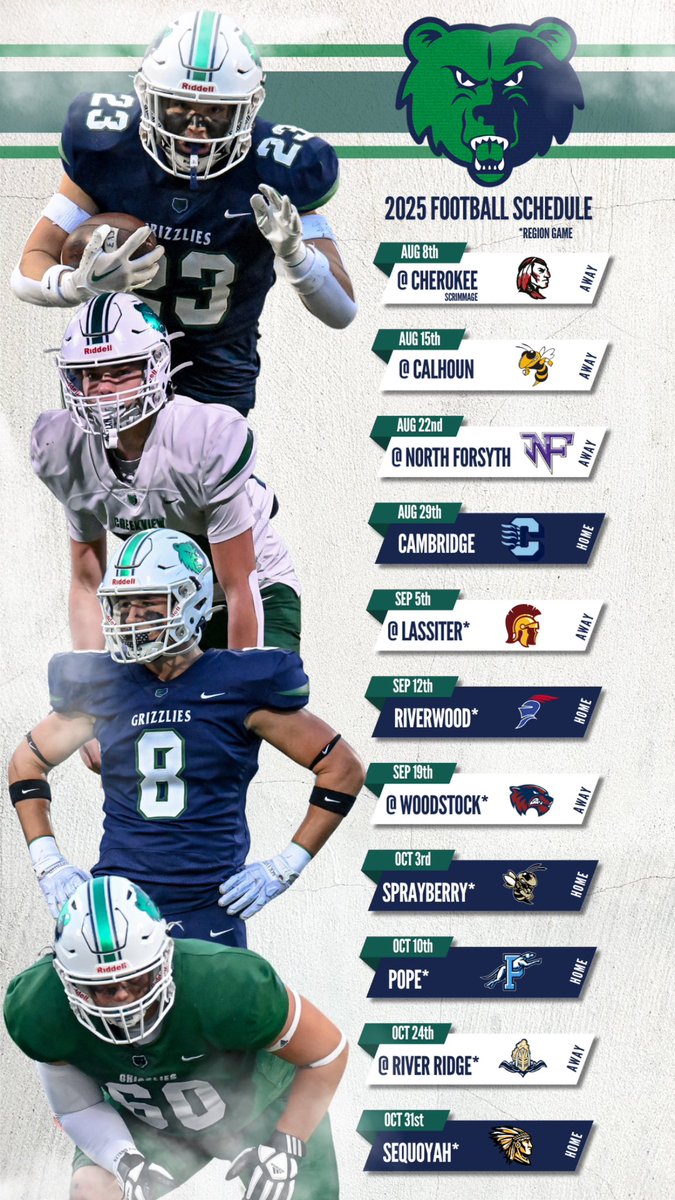 Mark your calendars! The Den will be rocking before you know it! #StrikeTheStone