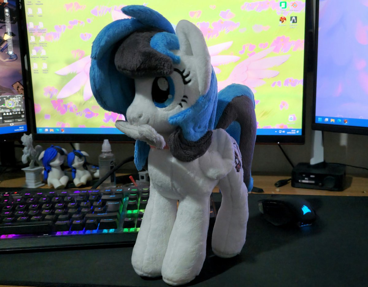 She has arrived! Amazing quality handmade plushie by <a href="/KetikaCraft/">Katya</a>. Go check them out!
