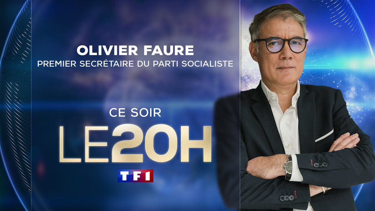 TF1Info (@tf1info) on Twitter photo 🔴𝐂𝐞 𝐬𝐨𝐢𝐫, mardi 14 janvier, dans #LE20H de <a href="/TF1/">TF1</a>
🗣️<a href="/faureolivier/">Olivier Faure</a> sera l’invité du JT 20H. À l’issue de la déclaration de politique générale de François Bayrou, le Premier Secrétaire du <a href="/partisocialiste/">Parti socialiste</a> répondra en plateau aux questions de <a href="/GillesBouleau/">Gilles Bouleau</a>
📺Sur #TF1 🔴𝐂𝐞 𝐬𝐨𝐢𝐫, mardi 14 janvier, dans #LE20H de <a href="/TF1/">TF1</a>
🗣️<a href="/faureolivier/">Olivier Faure</a> sera l’invité du JT 20H. À l’issue de la déclaration de politique générale de François Bayrou, le Premier Secrétaire du <a href="/partisocialiste/">Parti socialiste</a> répondra en plateau aux questions de <a href="/GillesBouleau/">Gilles Bouleau</a>
📺Sur #TF1