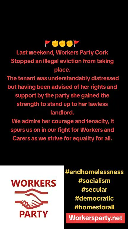 The Workers Party, Cork tweet media