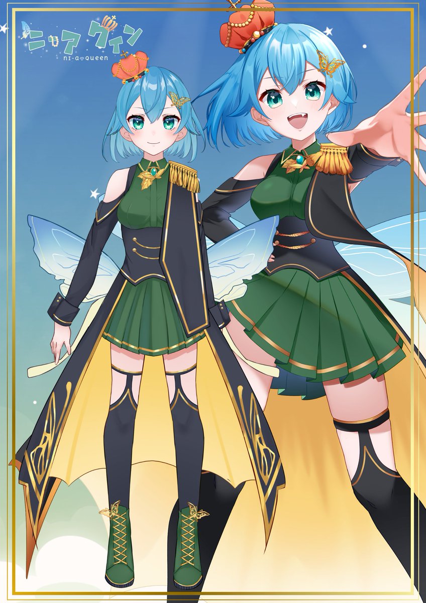 妖精王ニーアクイン👑🦋@ここもの1期生 tweet media