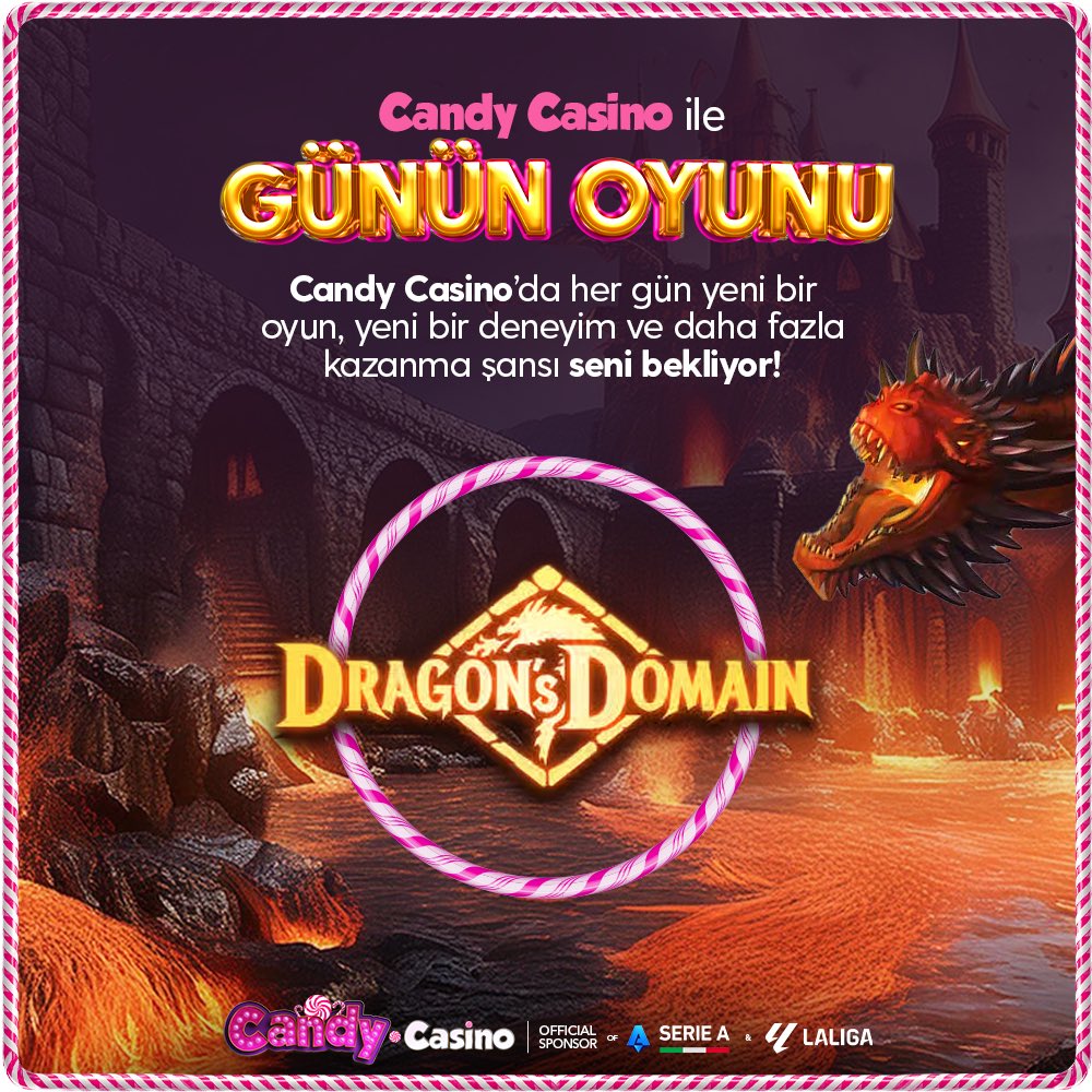 🎄CANDY CASİNO İLE GÜNÜN OYUNU KAZANDIRIYOR❕

Kazandırmaktan Asla Vazgeçmeyen CandyCasino’da Günün Oyunu İle Sende Kazan. 🍀

🔔En Kazançlı Oyunlarda CandyCasino Güvencesi İle Bahis al.

🔗Avantajlı Bonuslardan Yararlanarak Mega Kazançlar Sağla.‼️