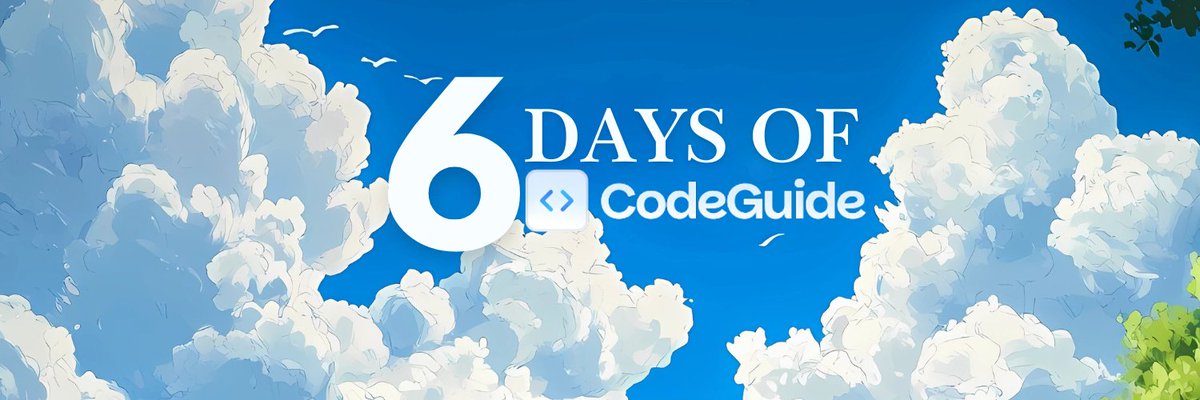 cjzafir's tweet image. Announcement: @CodeGuidedev 2.0 is Launching Tomorrow. 

In Next 6 Days, You'll Get 6 Major Updates. 

We worked tirelessly on 2.0, and there are so many features that I can't fit them all in one Demo video.

So stay tuned for tomorrow and enjoy the perks of CG Membership. 

a