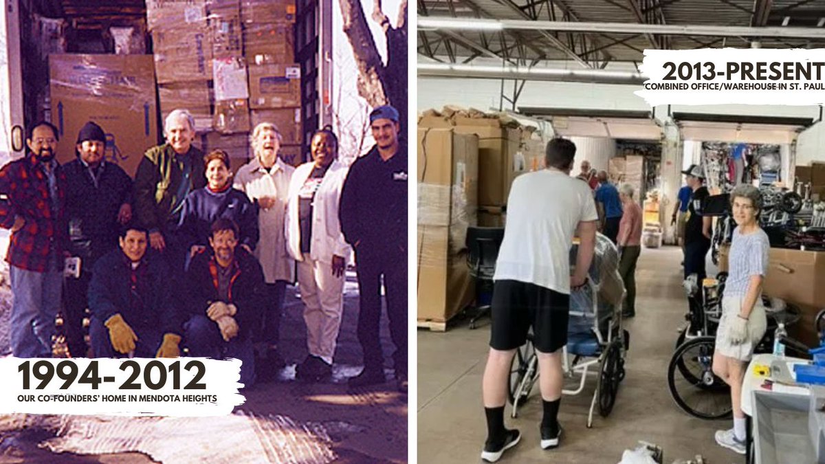 12 years ago this week, we were busy moving into our office/warehouse space in St. Paul (925 Pierce Butler Route, St. Paul, MN 55104), and moving out of the home of our Co-Founders Joan and Segundo Velasquez in Mendota Heights.

manoamano.org/blog/month-in-…

#minnesota #nonprofit
