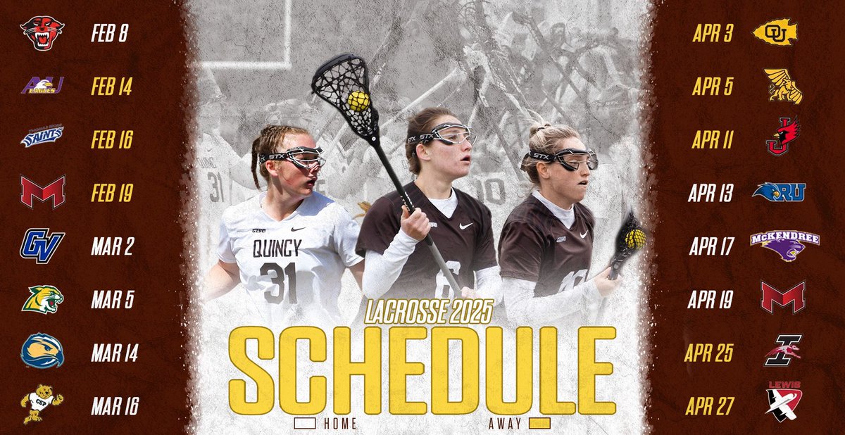 𝙄𝙏’𝙎 𝙊𝙐𝙏

Pumped for another season of <a href="/quhawkswlax/">Quincy University Women's Lacrosse</a> 😤

#HawkUp | #HawksSoar