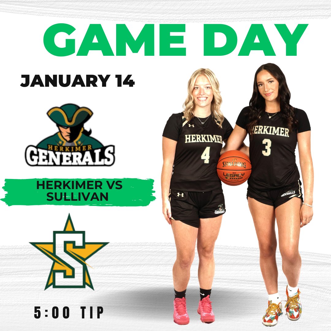 HerkWbb's tweet photo. Game Day, Herkimer hosts Division 2 power Sullivan (6-2) at 5 pm.  Come out and support the squad! 

#herkyeah #herkfamily #defendthehighground https://t.co/OQ4cjzbhRf