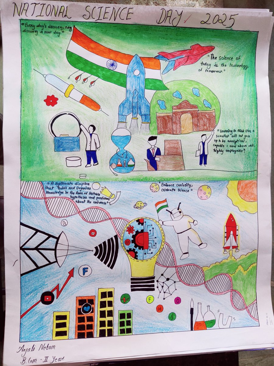 chandakbhagwan1's tweet photo. Dept. of Physics & Botany @SwamiPg @NarayanpurDist #NSD2025 के अवसर पर दि.11/01/2025 को #पोस्टर प्रतियोगिता का आयोजन हुआ। #NSD @CG
@CGHigherEdu @SMKVBastar @sharmarashmi123 @DrJitendraSingh #CCOST #NCSTC
@narottamsahoo @IndiaDST https://t.co/SGlFqgfJUQ