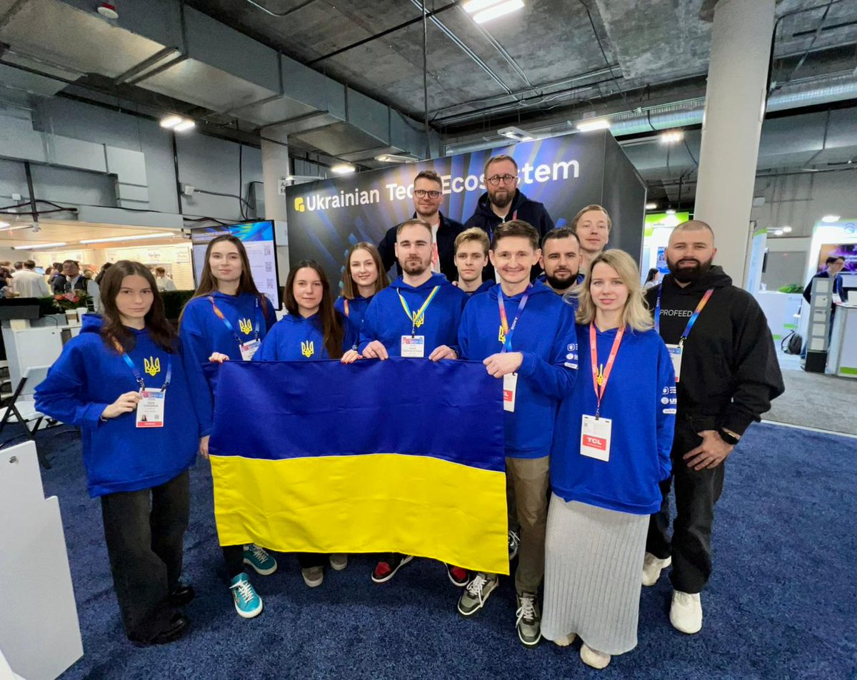 ✨ Ukrainian delegation shines at #CES2025!

🎆@pickpadai: 2 awards incl. CES Innovation Award
🎆Profeed: 2x customers, $2M raised
🎆Qudi: Record sales, $200K angel funding
🎆SLab: Talks for $1M, tripled clients
🎆eXtra Vision: 10+ partner negotiations

🇺🇦 startups making waves!