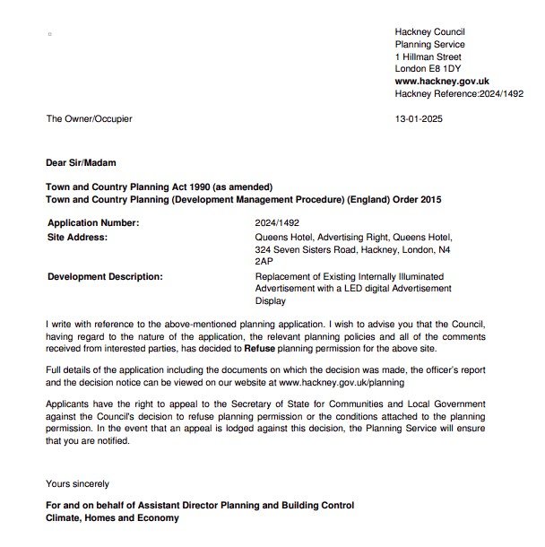 Adblock Hackney tweet media