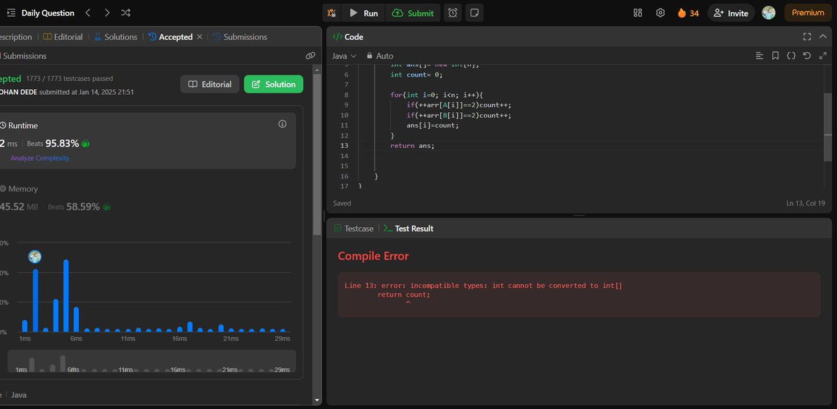 Rohandede18's tweet image. day 34 of #100dayCoding today solve the problem of the day and working on the project to create the ui using react.js