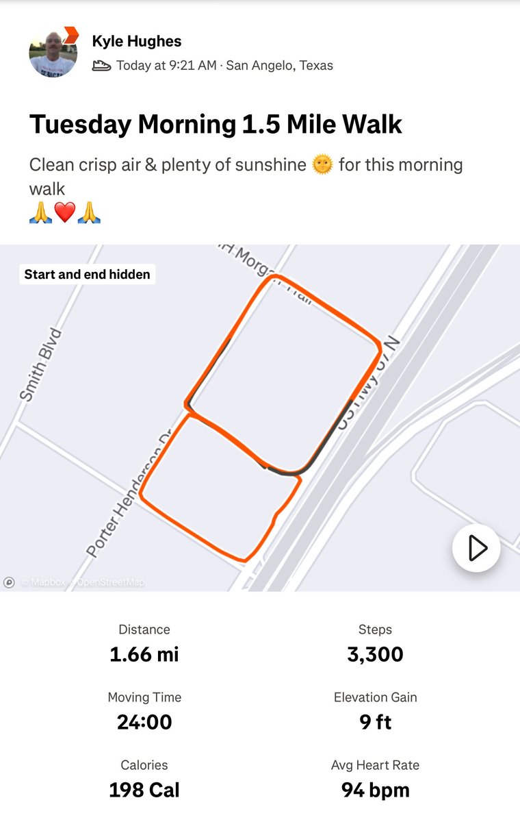 Kyle Hughes (@upsklh) on Twitter photo Good morning X Great start to today #Walk Got 1.6 miles with clean crisp beautiful sunshiny π morning Have a Great & #BLESSED day X #Runners #Walkers #GetOutside #LivingLife #Outdoors #JustBreathe Good morning X Great start to today #Walk Got 1.6 miles with clean crisp beautiful sunshiny π morning Have a Great & #BLESSED day X #Runners #Walkers #GetOutside #LivingLife #Outdoors #JustBreathe