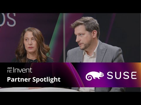 SUSEjeff's tweet image. At #AWSreInvent2024, SUSE's Christine Puccio, Global Vice President, Cloud, and Oliver Ries, VP Product Management, talked to @StephStricklen from @geekwire.💡Learn how we provide flexibility and stability in the cloud and how we can help you grow here.👉okt.to/YVf0an
