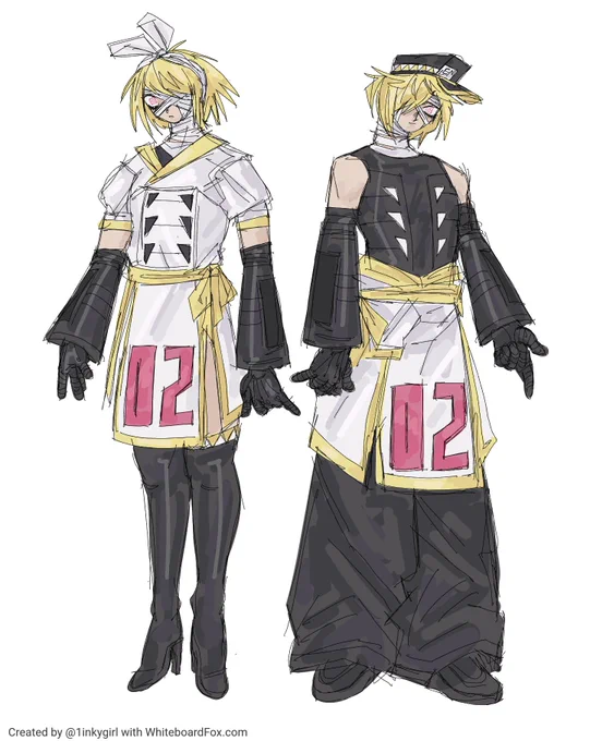 rin and len