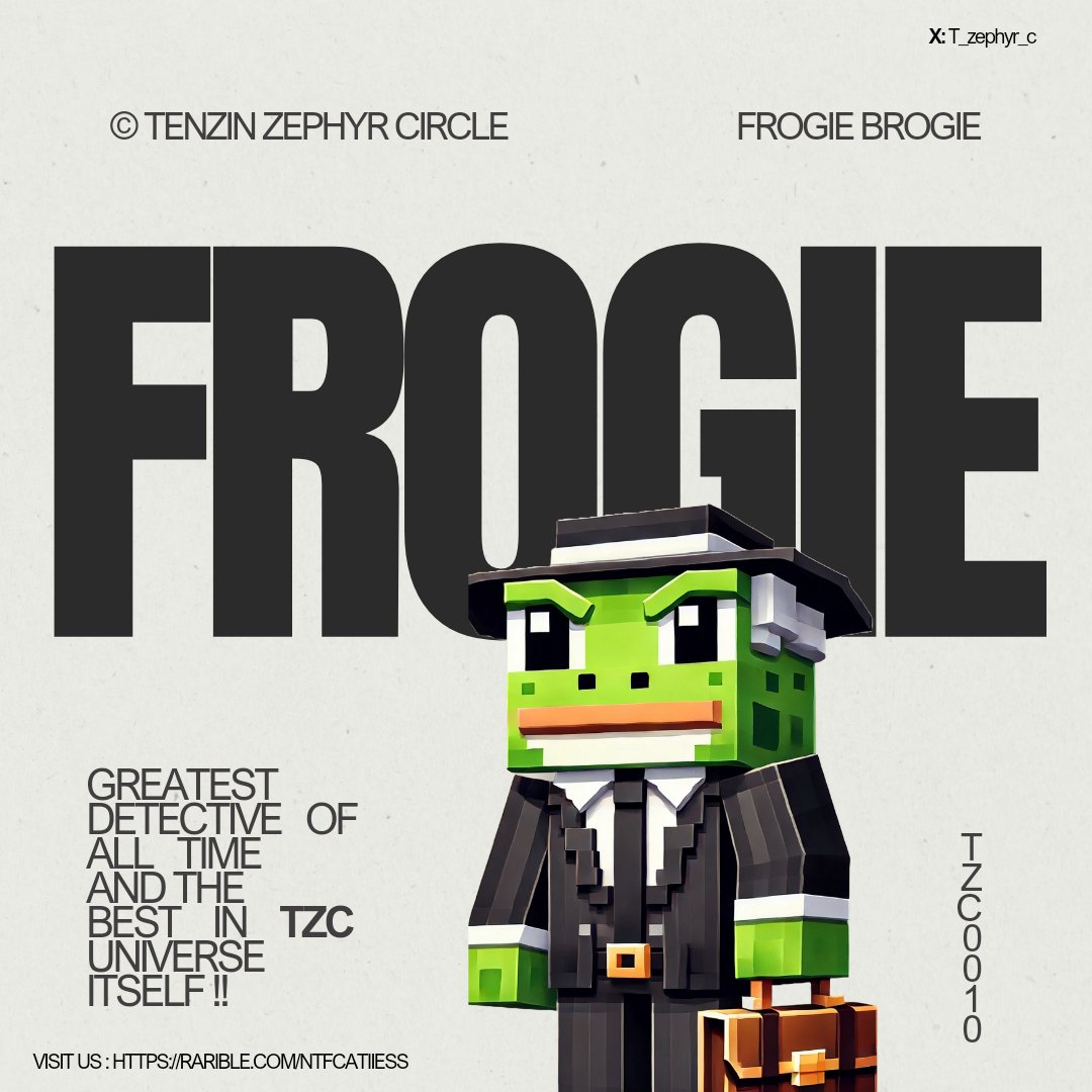 T_zephyr_c's tweet photo. Contact Frogie for any types of cases , He can solve any puzzle easily !!🧩👾

New NFT collectibles preview!!

Check out my other collectibles:
https://t.co/jWbyfyHFZF

#NFT #NFTCommunity #NFTCollection #NFTMarketplace #nftarti̇st #zelena #まどか26歳 #riyadh #家政夫のミタゾノ https://t.co/ApOnf7iwll