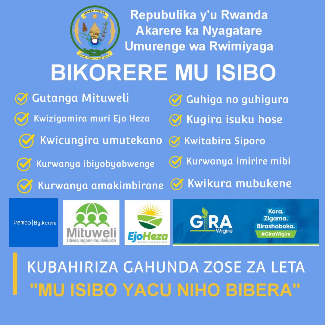 IgihozoY_Rwanda's tweet image. Gahunda ya  #BikorereMuIsibo ni Gahunda izafasha abayobozi kwegera abaturage mu masibo bagakemura ibibazo abaturage bafite.

ubukangurambaga bwakorewe mu kagari ka #Kabeza muri @RwimiyagaSect , ubufatanye bw' urubyiruko ni ingenzi muri iyi Gahunda! 

"Mu Isibo yacu Niho Bibera"