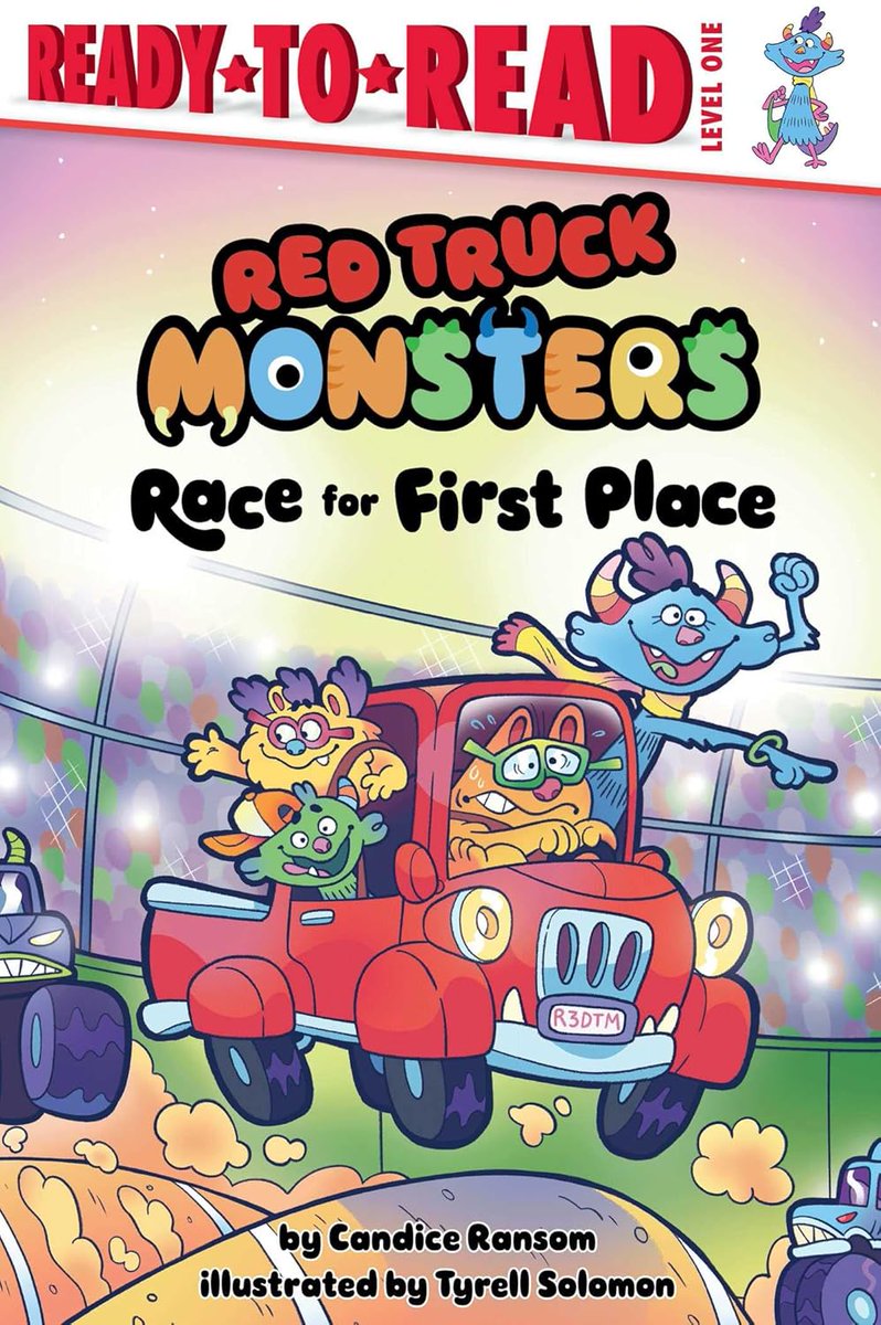 mcpl1965's tweet image. A family of monsters enter a race with their beloved red truck. But soon they realize the race is for monster trucks, not monsters in trucks! Can they still finish in first place? #EasyReader #CandiceRansom #TyrellSolomon #LibrariesAreAwesome ❤📚