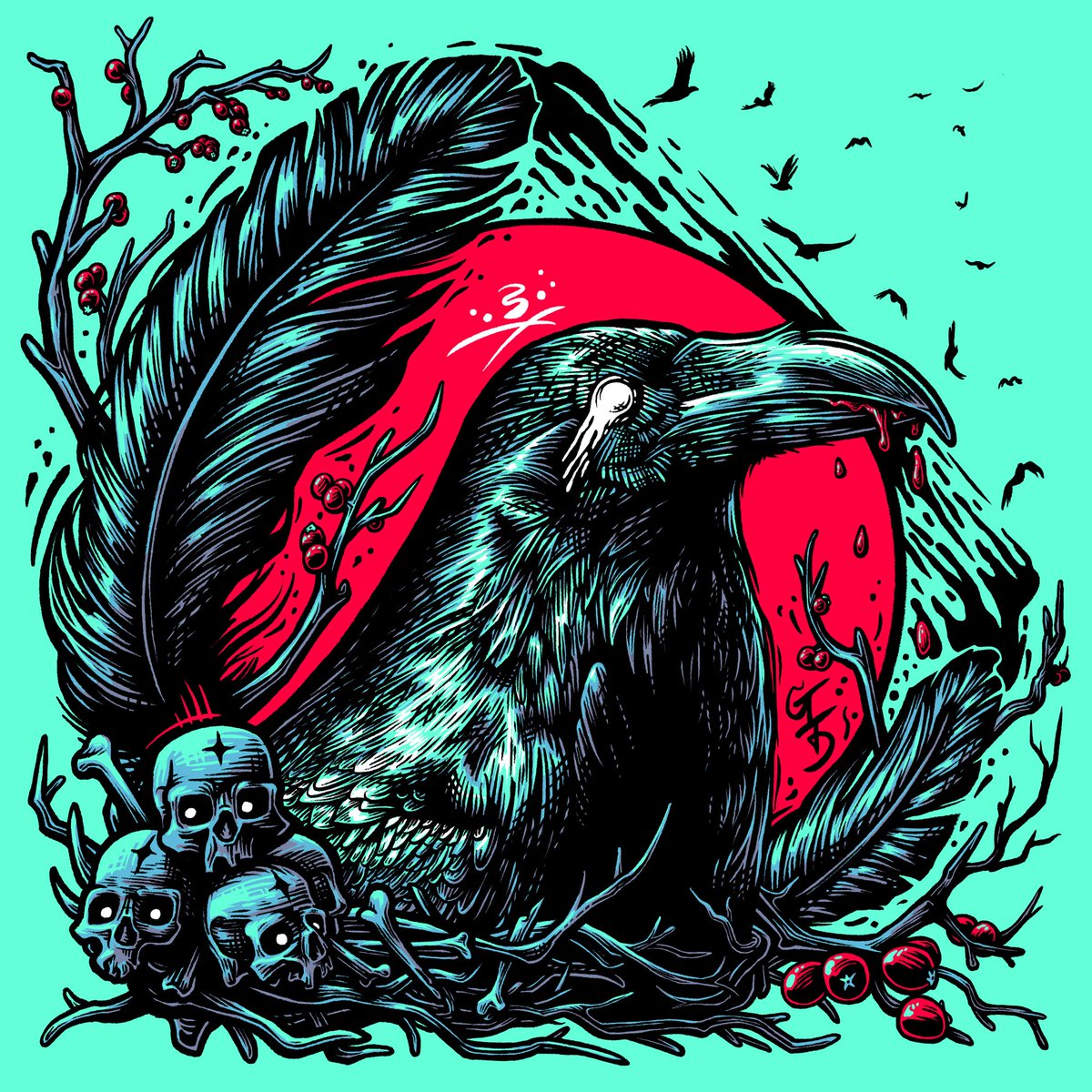 glint_dark's tweet photo. Hey, Happy #PortfolioDay 💀💜 
I'm Dave and I mainly draw a lot of skulls, edgy girls, and other weird oddities.  I also write short stories centered around my illustrations that can be found on my website, link in bio #procreate #digitalart #smallartist #WritingCommunity https://t.co/ZcKJLSQrcy