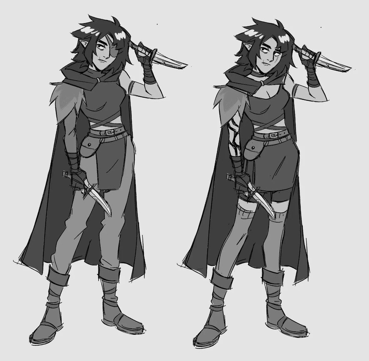 inkviral00's tweet image. Hi #PortfolioDay 👋 

I’m Lys, and I like to draw DND characters and cool weapons ✨🗡️

Commissions are closed at the moment but I’m open for bigger projects (the dream for 2025 is to do art for a live play DND stream 🙏)

See bio for where to contact me 💜