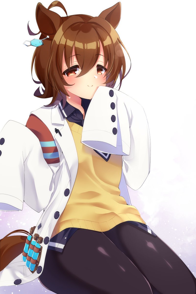 #ウマ娘 #アグネスタキオン
#IndieArt by pixiv.net/en/users/23650…
#UmaMusume 
#AgnesTachyon
