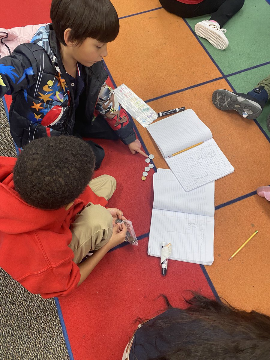 2nd grade students in Mrs. Scott’s class are using manipulatives to build the different amounts! 🪙 <a href="/Horn_Dreams_Big/">Horn Elementary</a> <a href="/AliefISD/">Alief ISD</a> <a href="/AliefMathK6/">Alief Math K-6</a>