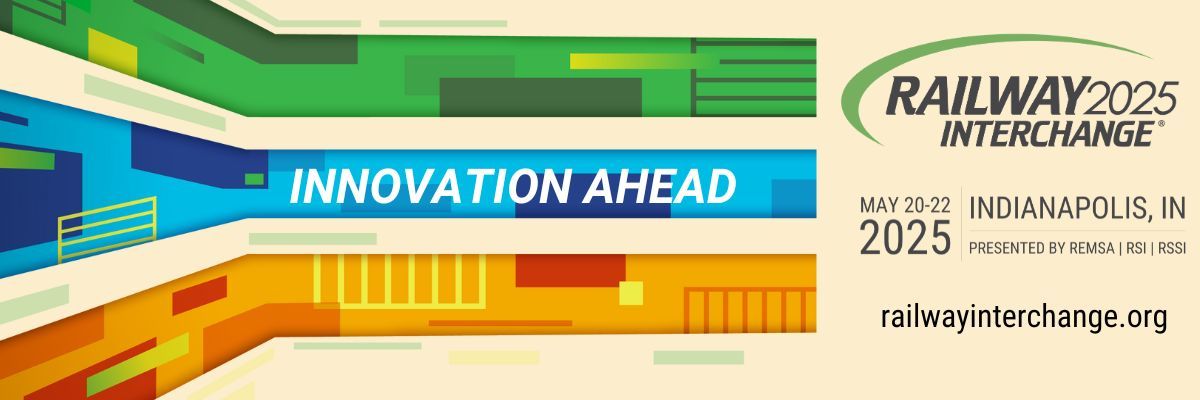 Save the date for Railway Interchange 2025, May 20-22 in Indianapolis, hosted by OneRail Coalition member organizations <a href="/REMSAOfficial/">REMSA</a> and RSI! buff.ly/2WW0B85