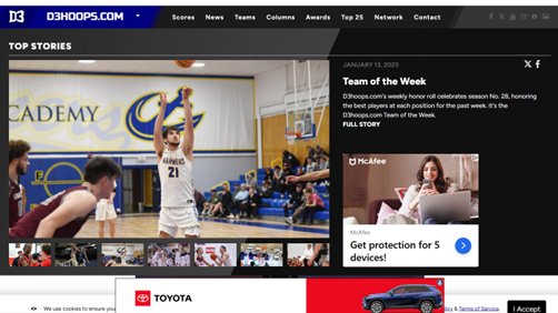 MarinersSports's tweet image. History made! 🏀News release forthcoming⚓️

Congratulations to @curt_heinz and @MainemaritimeMB  for the program&apos;s debut on the #D3hoops Team of the Week. #NACmbb