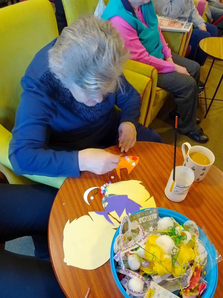 everydaycareuk's tweet photo. Canny craft afternoon at Rowan Croft 🎨

Customers have kicked off the new year with some new crafts and fun. They spent the afternoon making their own personalised fish 🐠

They look fab team, well done! 💜

#Craft #NorthTyneside #Wellbeing https://t.co/qSItf3frXF