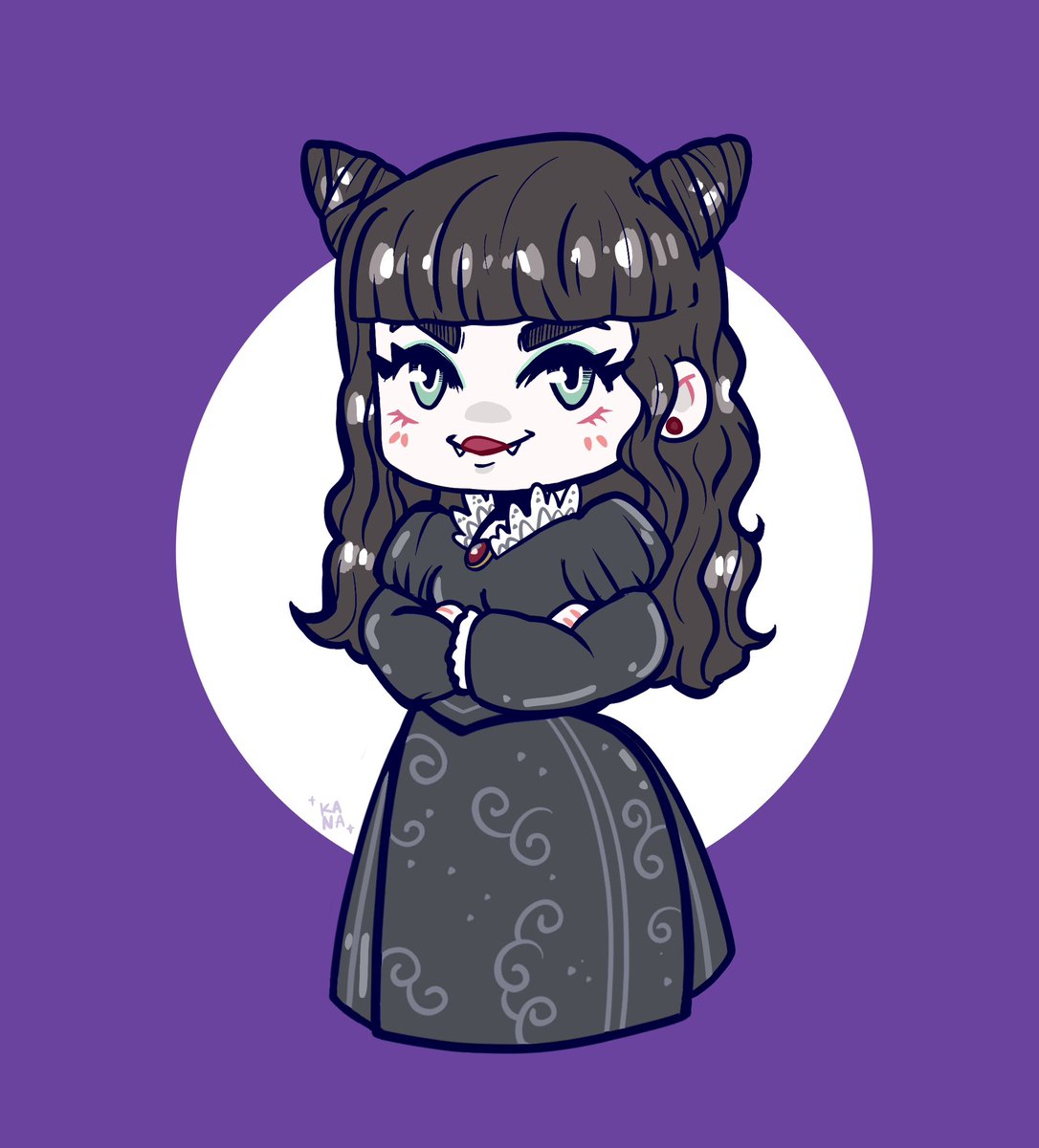 KanaAiysoublood's tweet image. Mini Nadja 🦇✨🫶🏻 #WhatWeDoInTheShadows